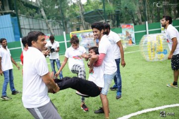 Kerintha Movie Team At Bubble Soccer Event